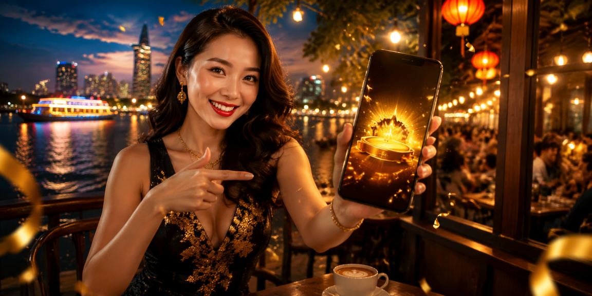Không gian cà phê VIP tại Sài Gòn nơi người chơi thường xuyên theo dõi kết quả cá cược